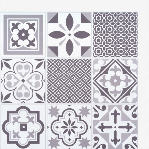 Dalles adhésives Oriental Tiles