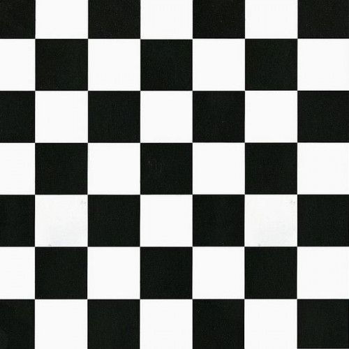 Acheter Sticker Damier - Motif drapeau carreau noir et blanc pour